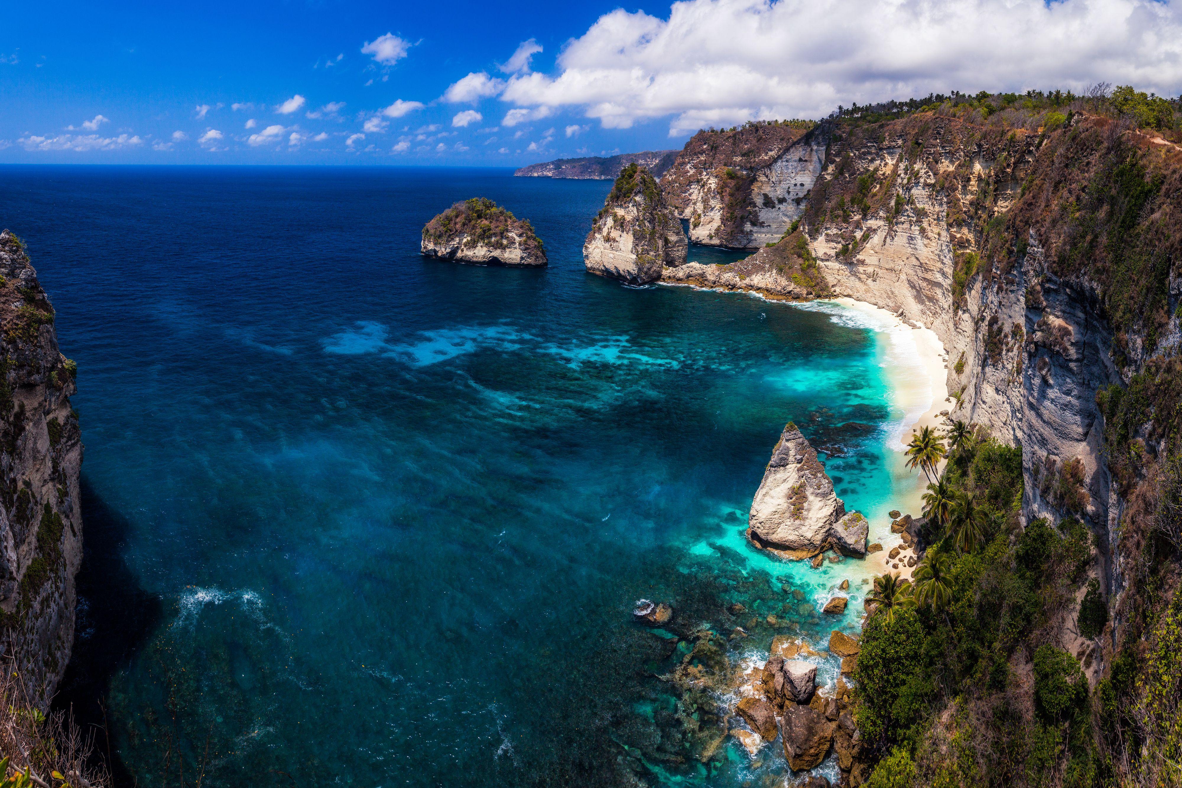 Hình nền 4000x2667 Nusa Penida, Đảo, Bali, Indonesia, 4K, thiên nhiên