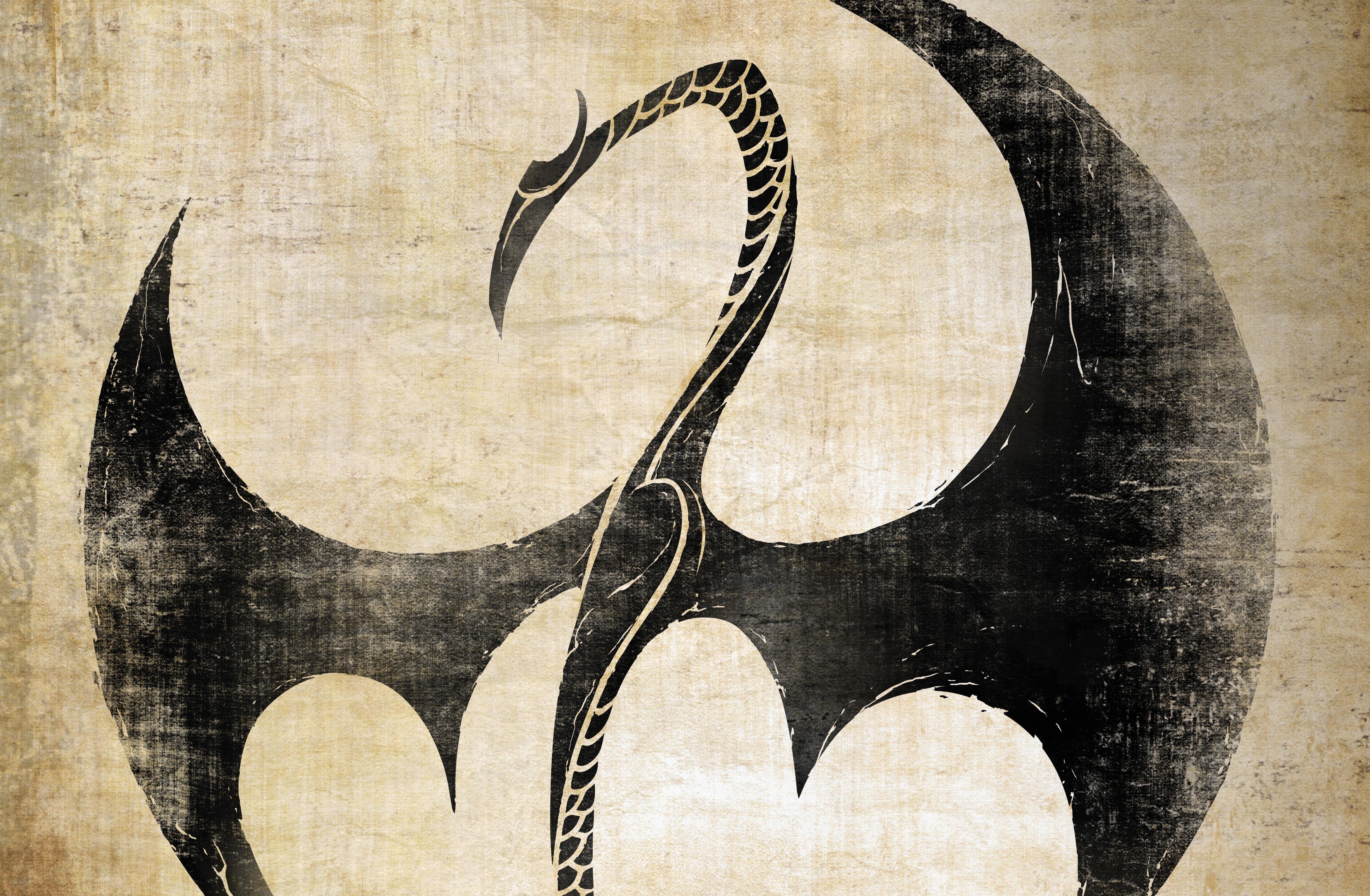 5300x3468 Iron Fist Poster Fist Logo Hd, Download Wallpaper