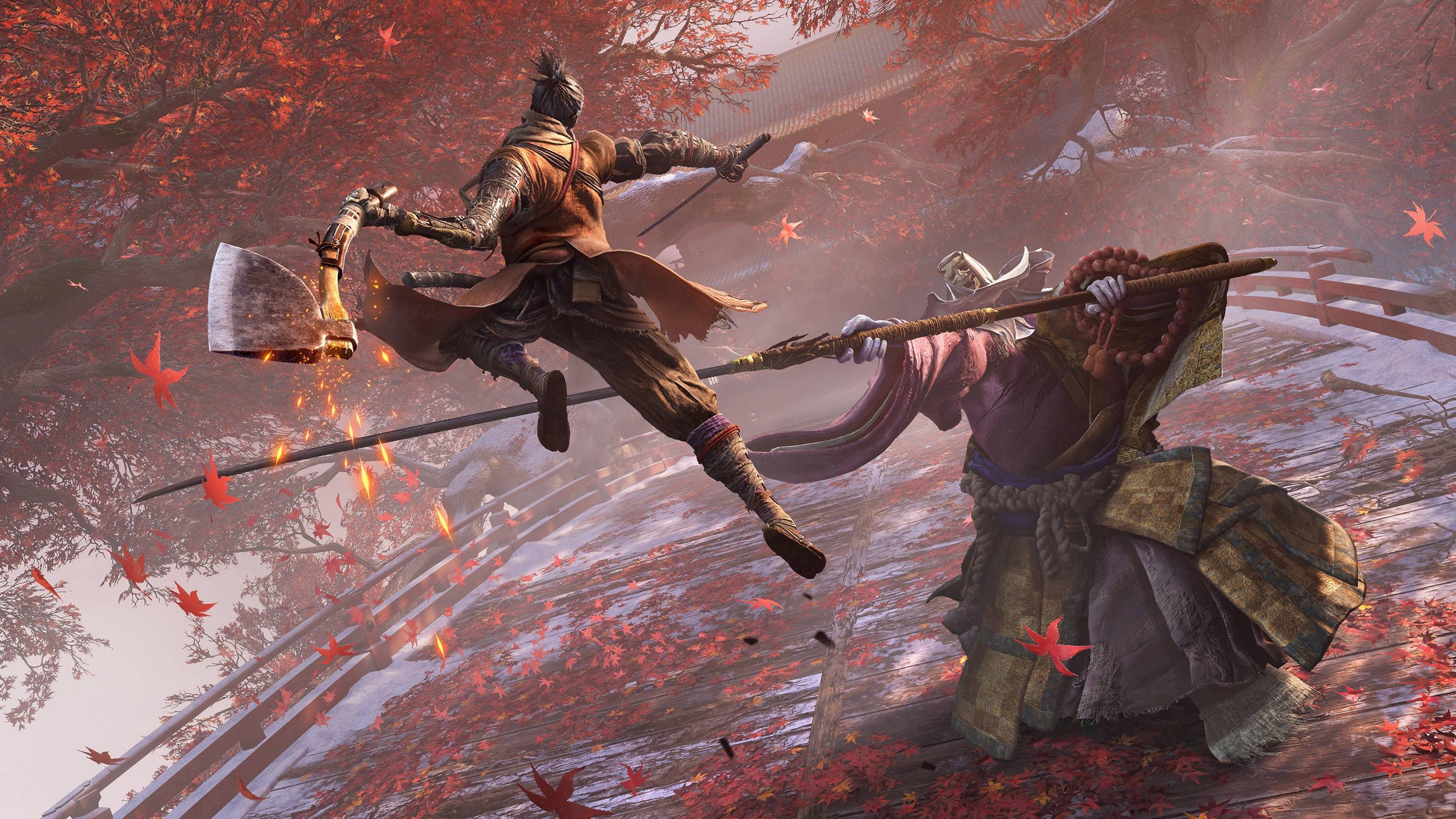 3840x2160 Sekiro: Shadows Die Twice Boss Fight Corrupted Monk 4K