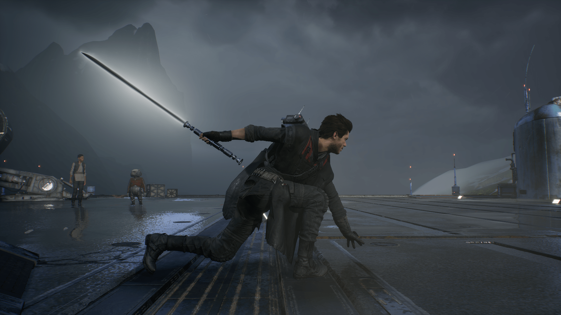 1920x1080 Tried my best at a darksaber