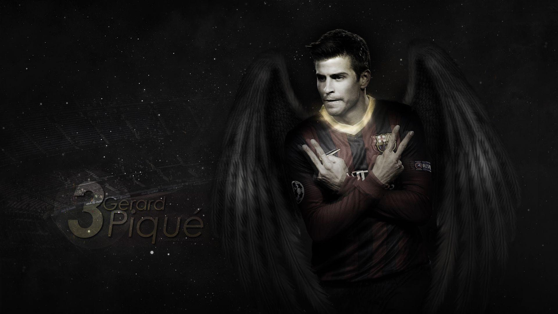 1920x1080 Gerard Pique Football Wallpaper