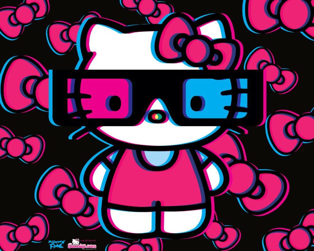 1024x819 Cute hello kitty background