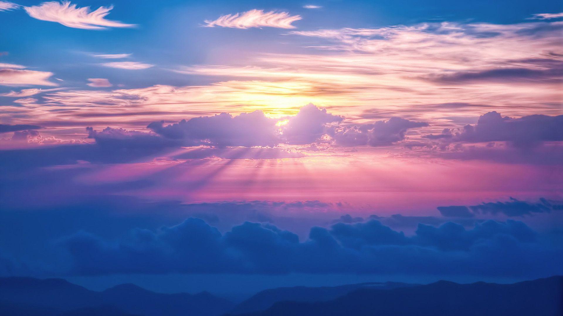 1920x1080 Sky Clouds Laptop Full HD 1080P HD 4k Wallpaper, Image