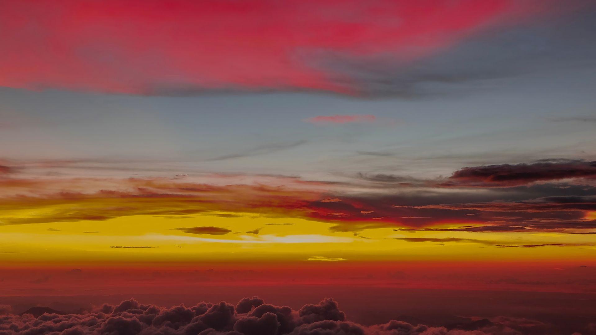 1920x1080 Clouds Silent Nature 5k Laptop Full HD 1080P HD 4k