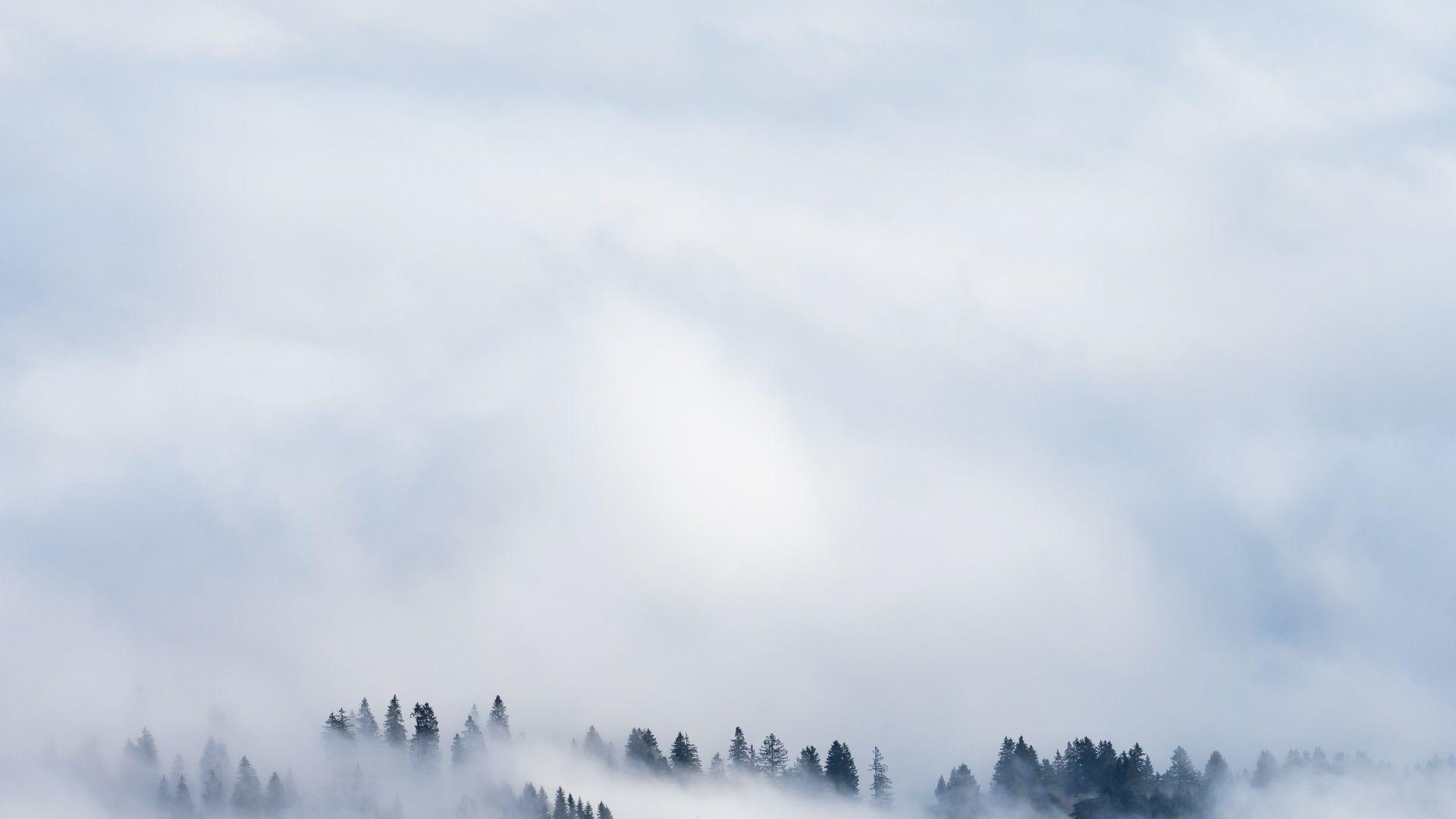1920x1080 Clouds Snow Fog 5k Laptop Full HD 1080P HD 4k Wallpaper