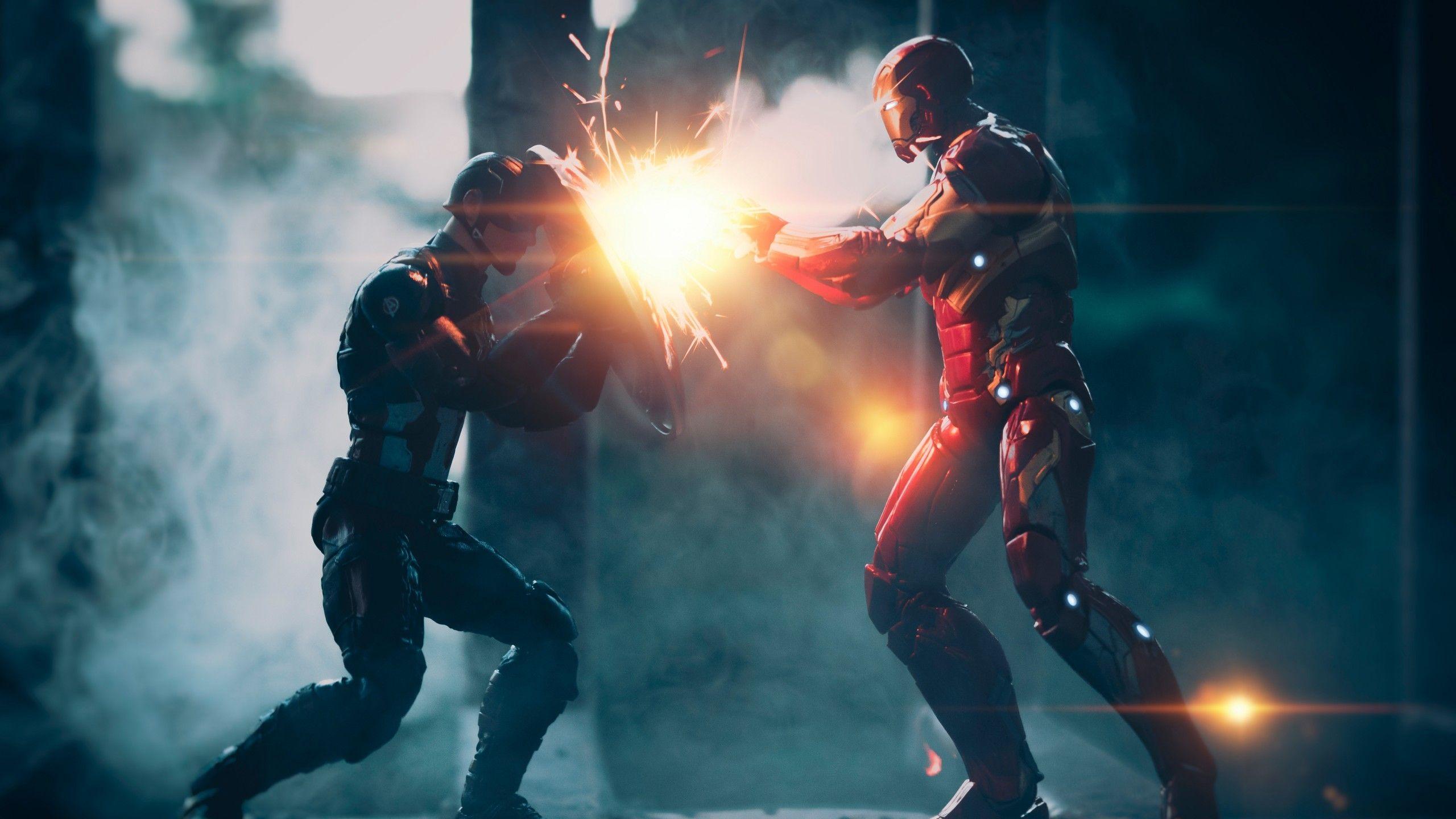 2560x1440 4K Captain America Wallpaper