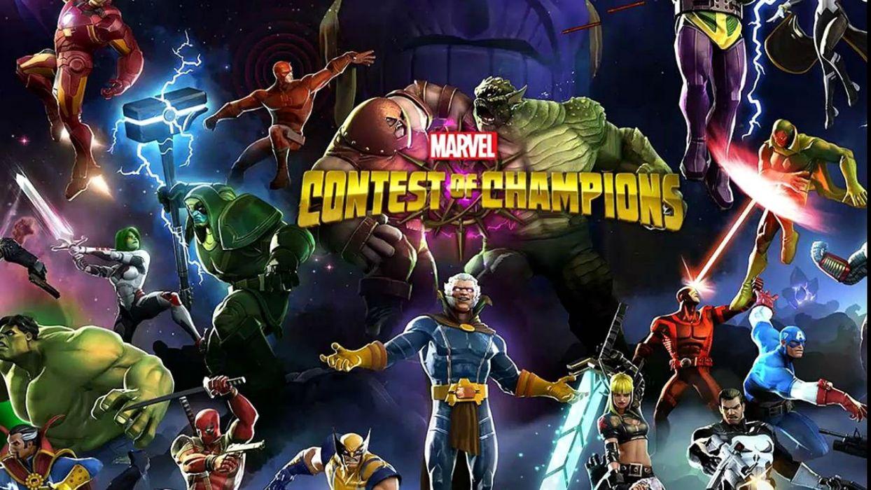1244x700 Free download MARVEL CONTEST CHAMPIONS superhero action fighting