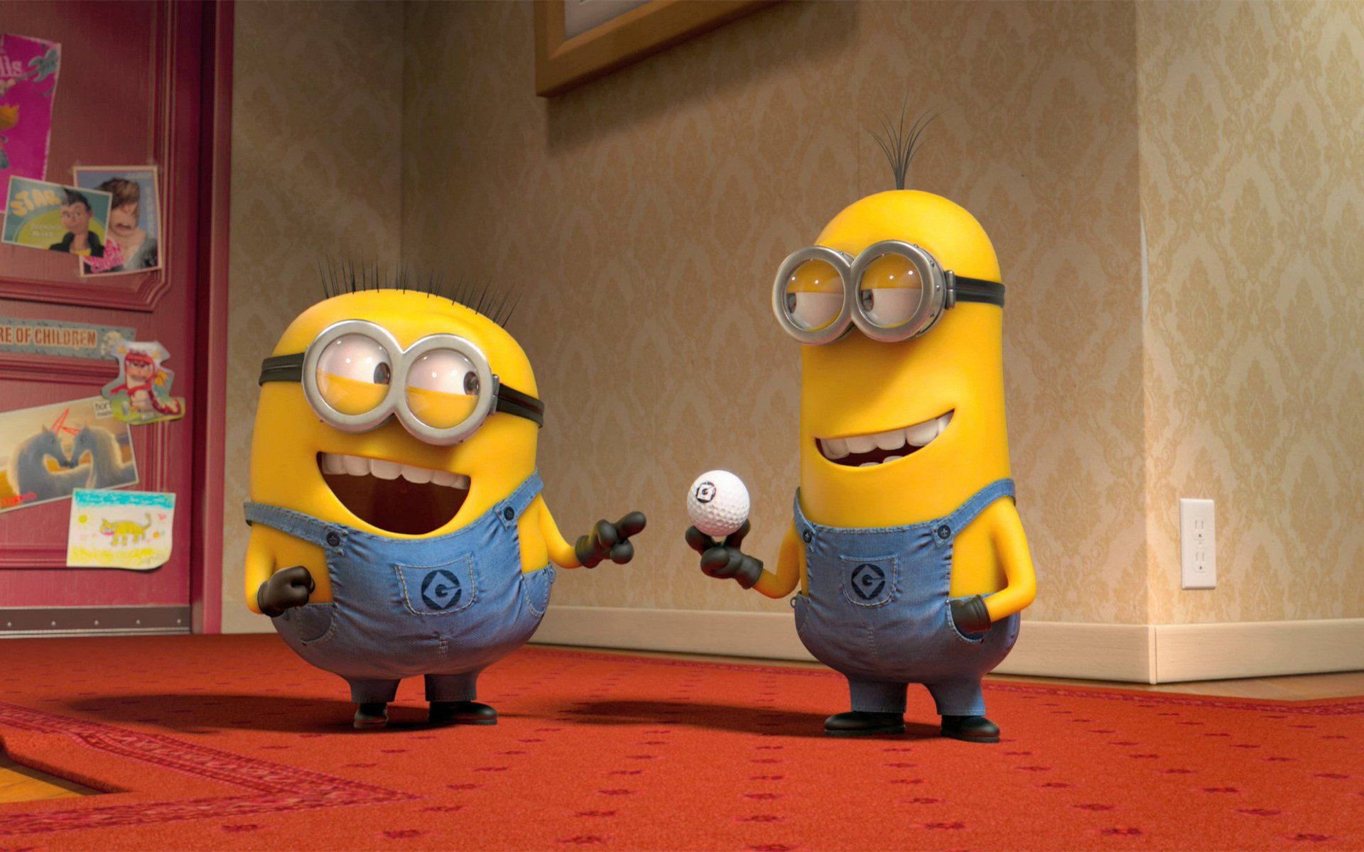 1920x1200 Despicable Me Minions HD Wallpaper: Kevin & Bob