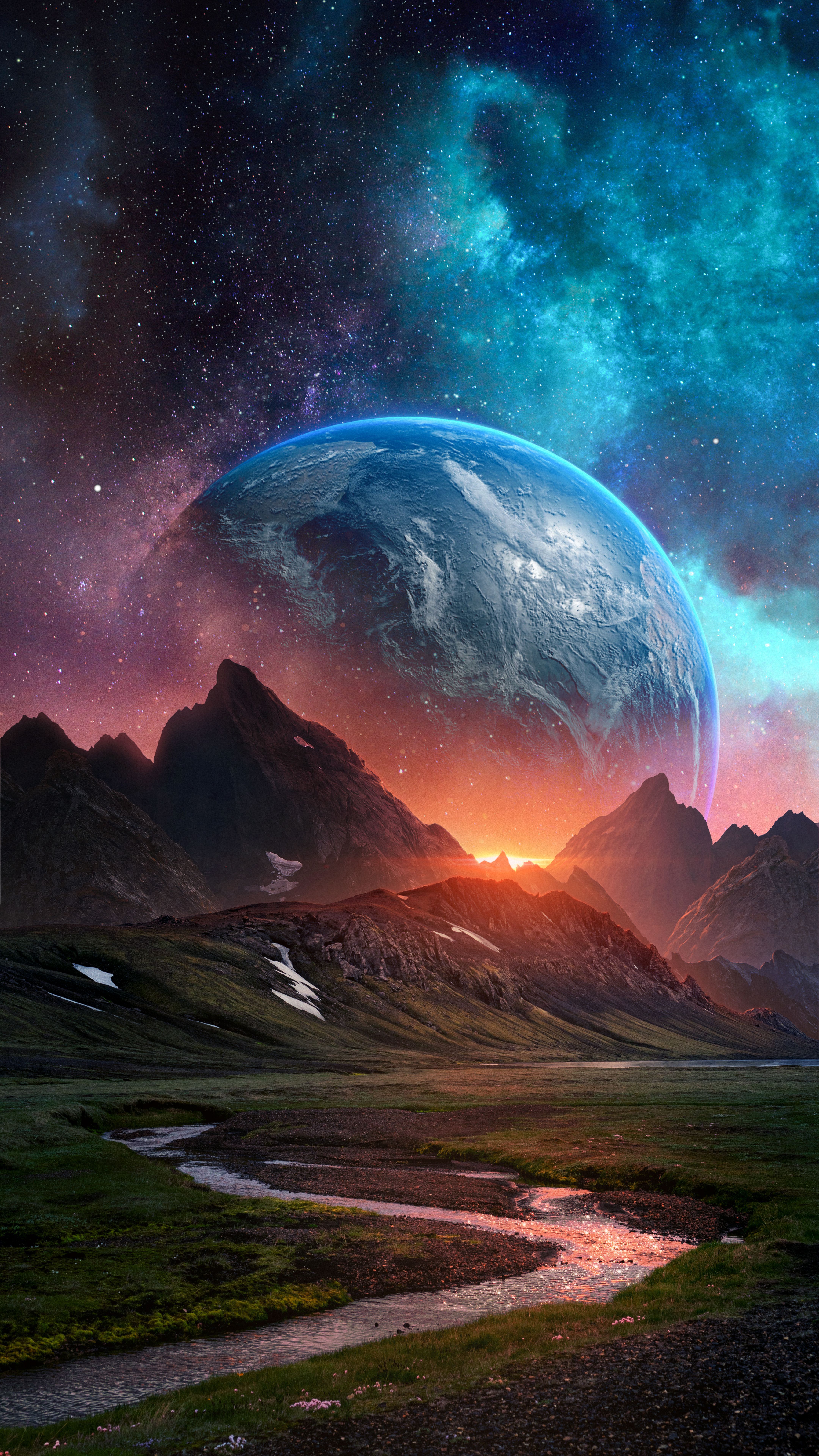 4320x7680 Wallpaper Atmosphere, Mountain, World, Nature, Natural Landscape, Background Free Image