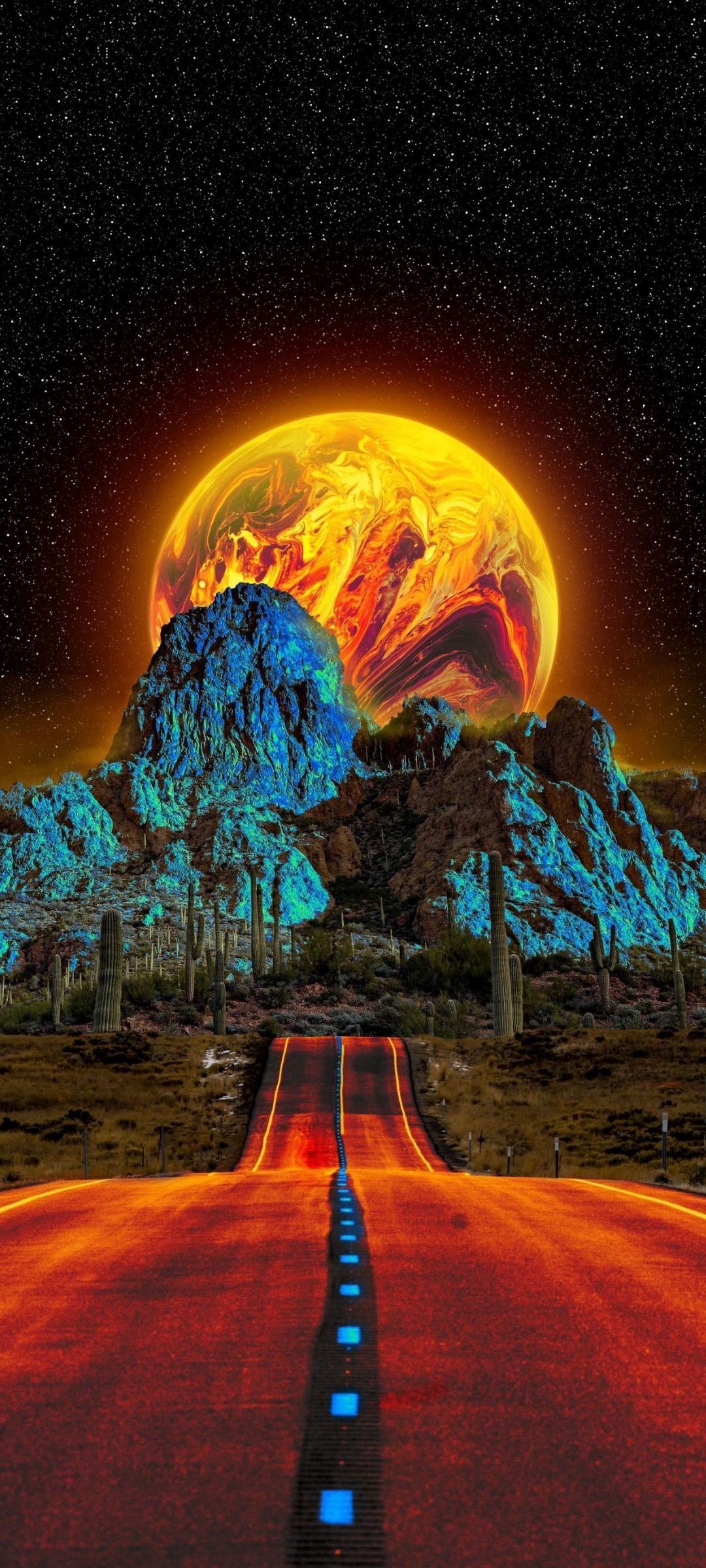1080x2400 Wallpaper Nature, Art, Atmosphere, World, Background Free Image