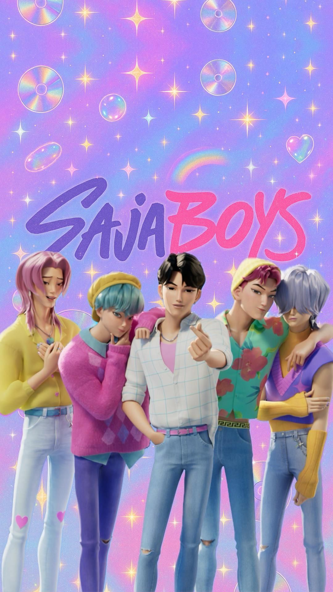 1080x1920 Made a Saja Boys iPhone Wallpaper