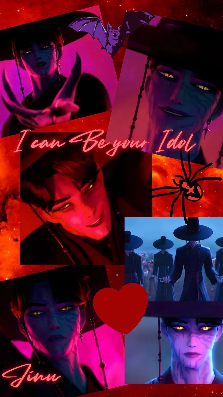 736x1308 Kpop demon hunters Jinu phone wallpaper #icanbeyouridol