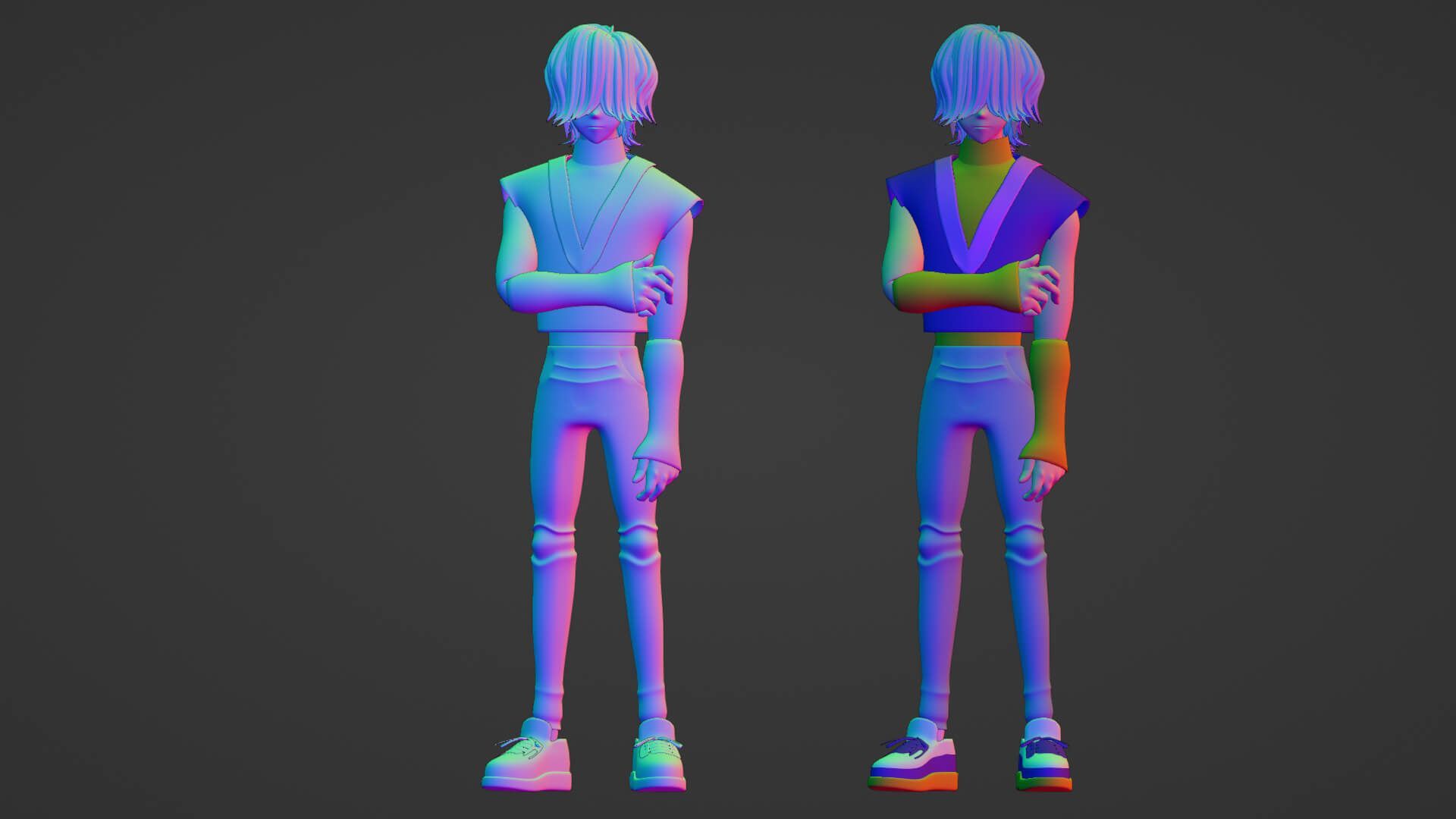 1920x1080 Mystery Saja Demon Hunters 3D Model