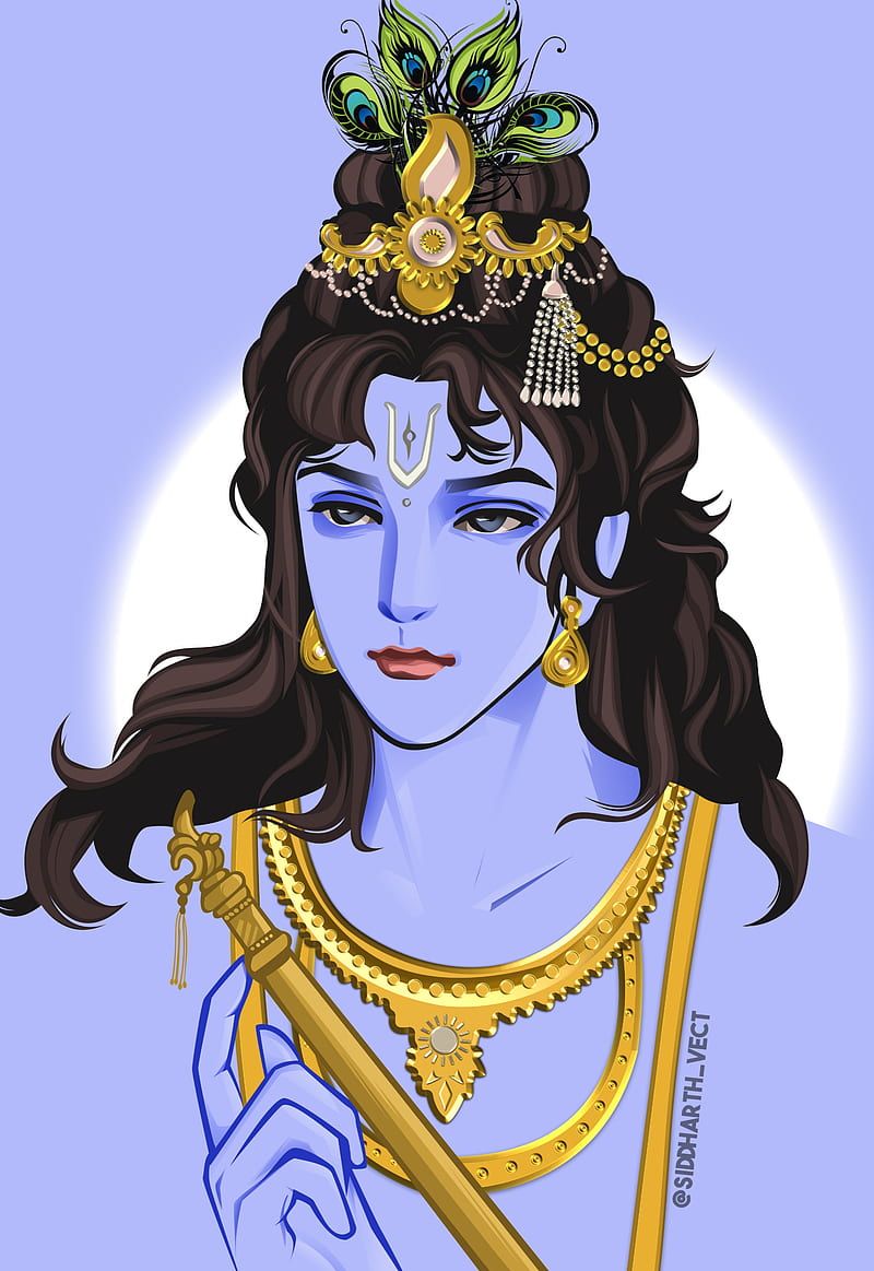 800x1163 Krishna, god, lord krishna, mahabharat, narayan, narayana, shri rama, vasudeva, HD phone wallpaper