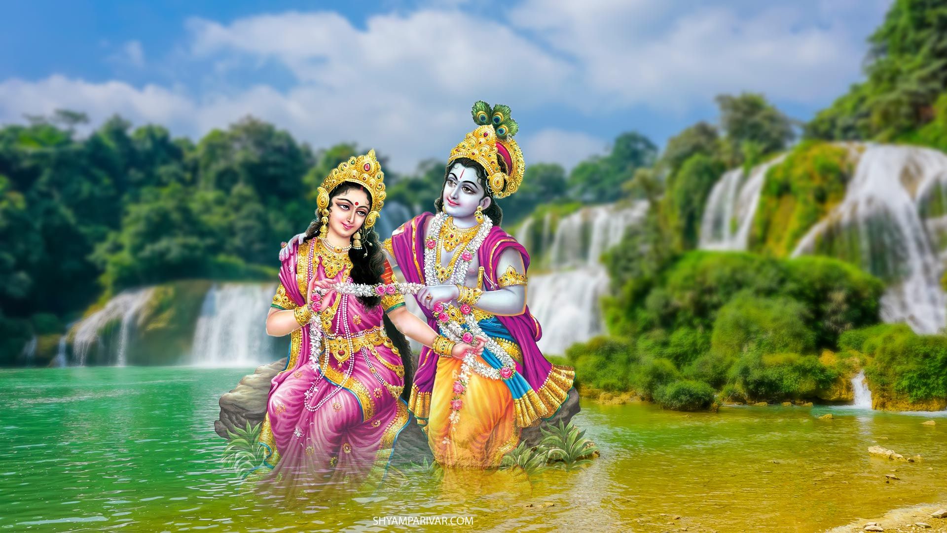 1920x1080 Radha Krishna Desktop Wallpaper 1920x1080p Free Download for Laptop and pc
