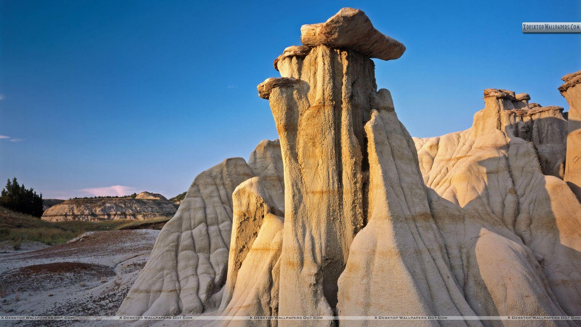 1920x1080 Badlands Formations, Theodore Roosevelt National Park, North