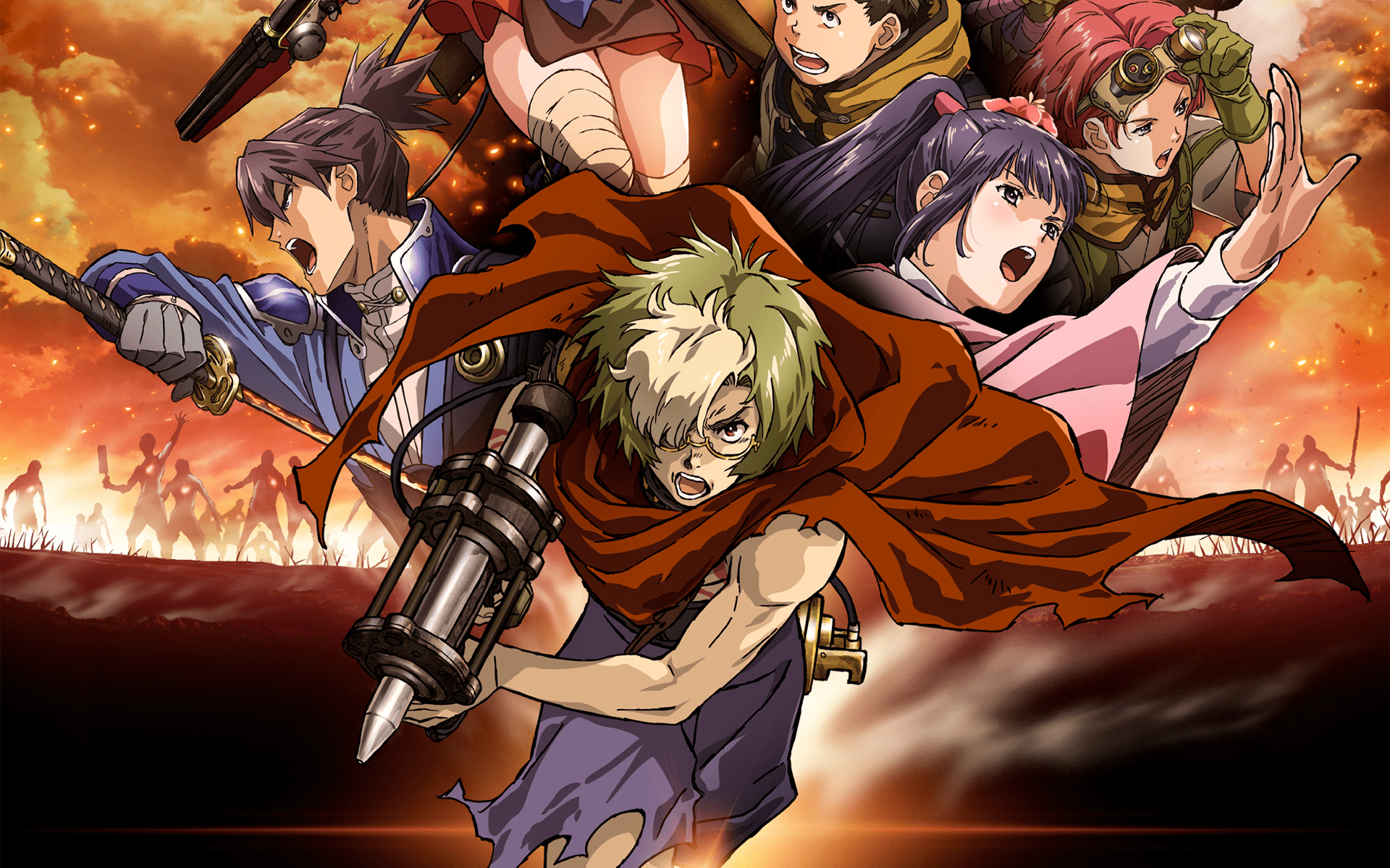 1920x1200 Yukina (Koutetsujou No Kabaneri) HD Wallpaper. Background