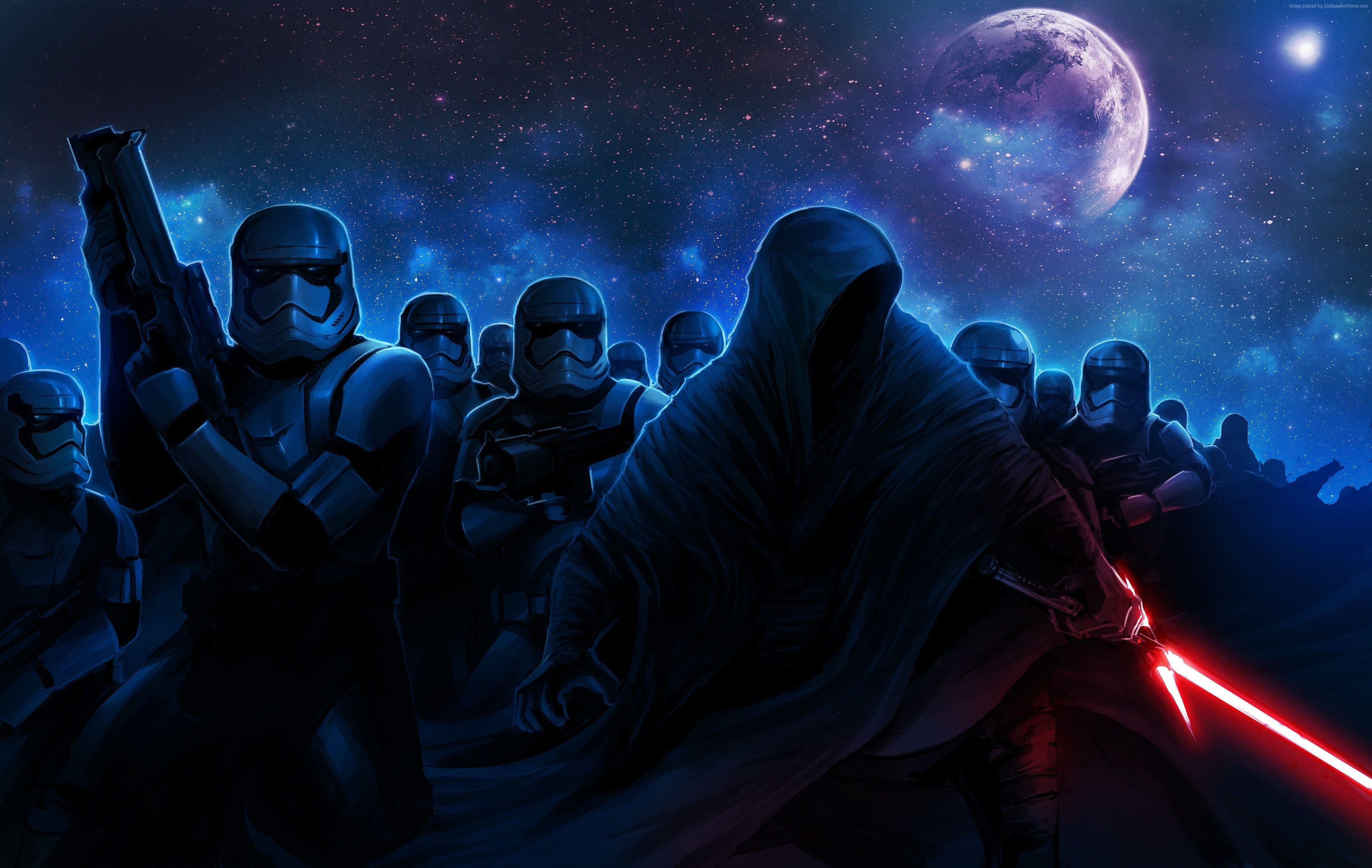 3981x2520 Wallpaper Star Wars: The Force Awakens, Star Wars movie, film