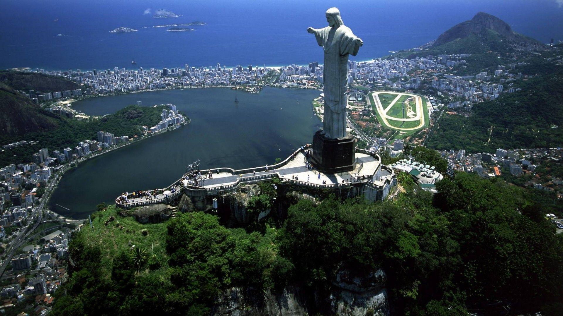 1920x1080 Christianity, architecture, Rio De Janeiro, Christ statue, HD