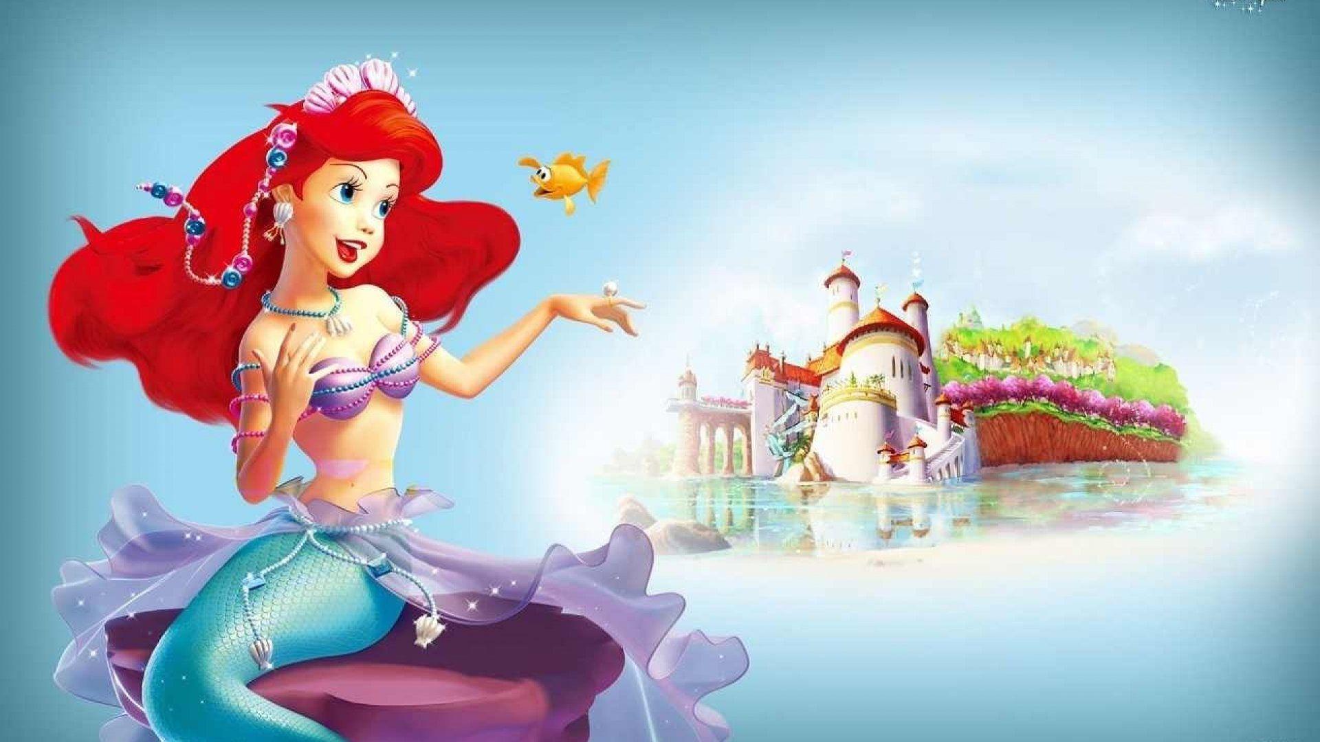 1920x1080 Disney Princess Ariel Wallpaper Ariel Background HD
