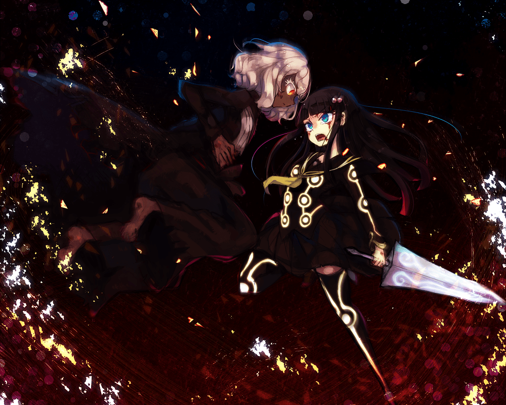 1000x800 Sousei no Onmyouji.. Kamui, Benio Adashino. Twin star exorcist
