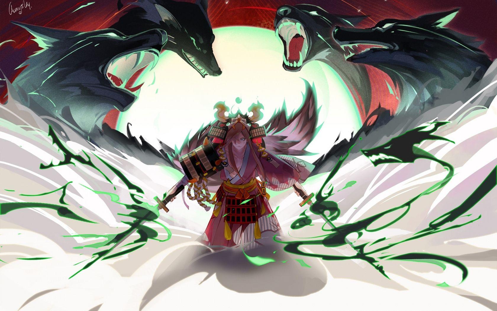 1680x1050 Download 1680x1050 wallpaper ninja, warrior, sousei no onmyouji