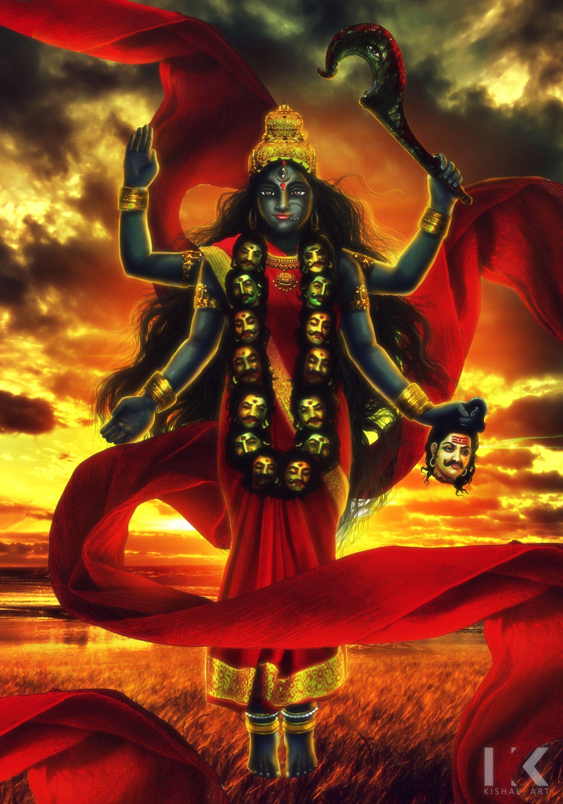 Maa Kali Images | Goddess Maa Kali Photo for Mobile [Download] -  Bhagwankebhakt