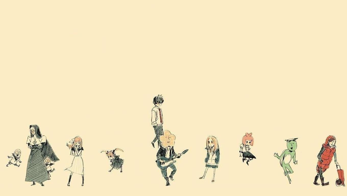 1360x768 Arakawa Under the Bridge Background