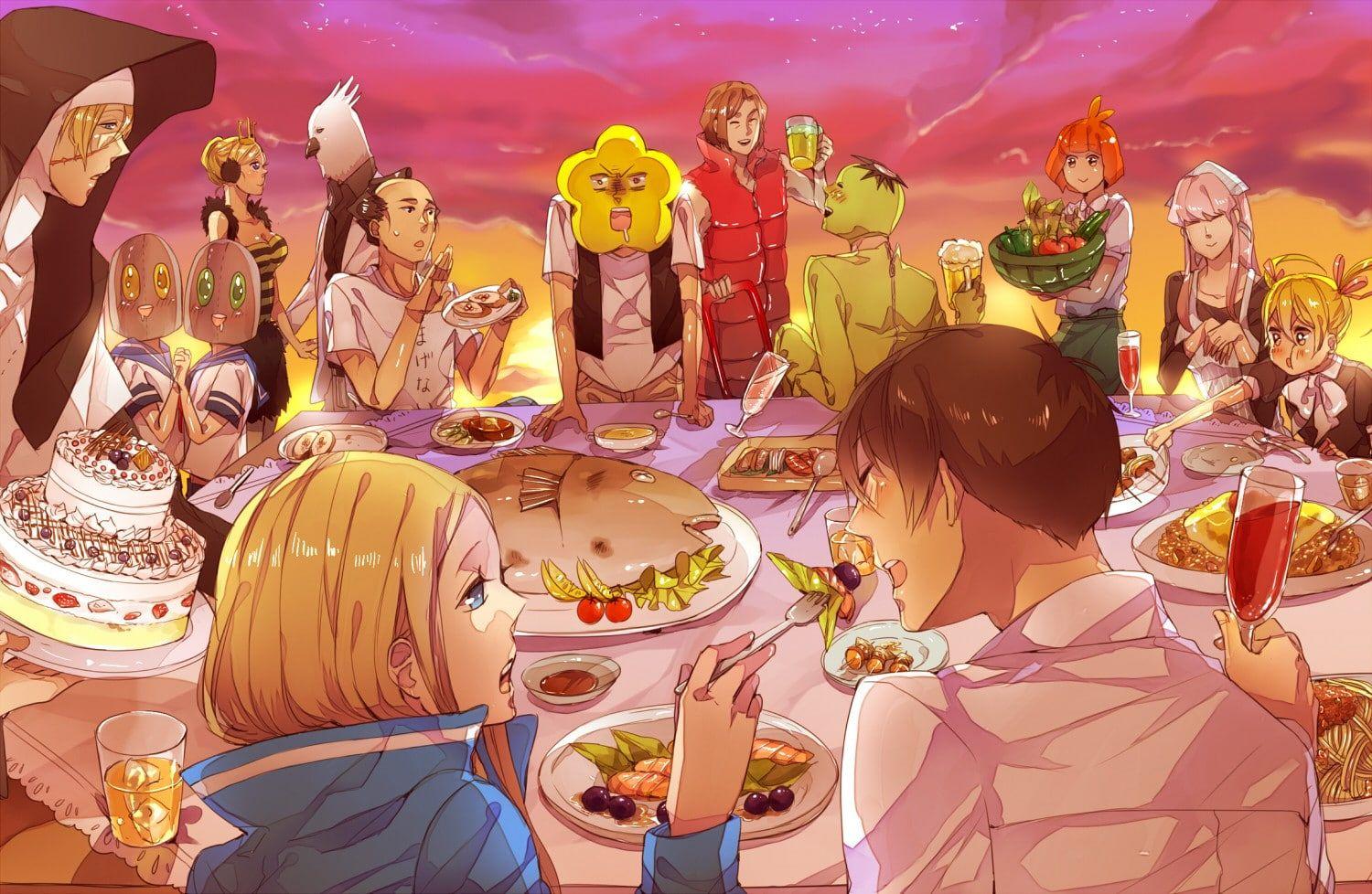 1500x978 Arakawa Under The Bridge Nino illustration, arakawa under