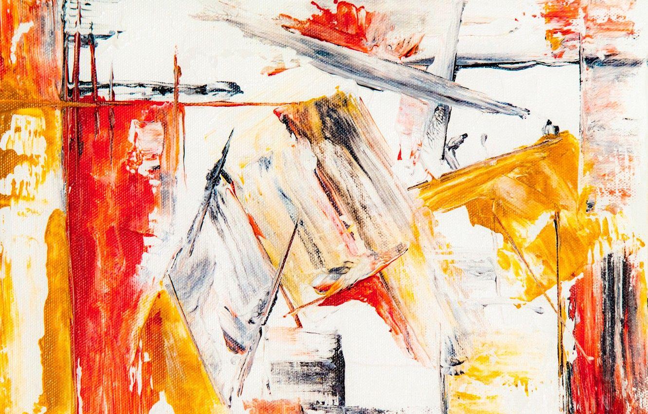 1332x850 Wallpaper line, abstraction, paint, brush strokes, color texture