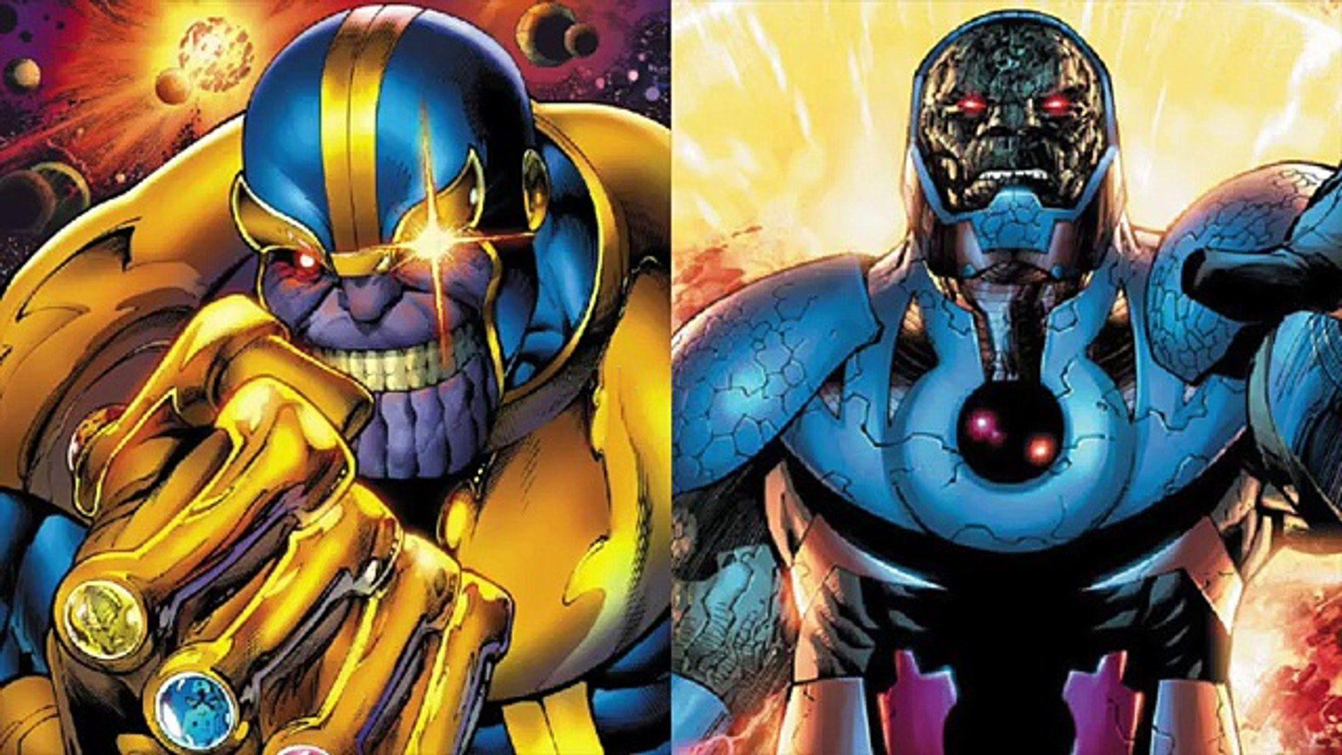 darkseid vs thanos