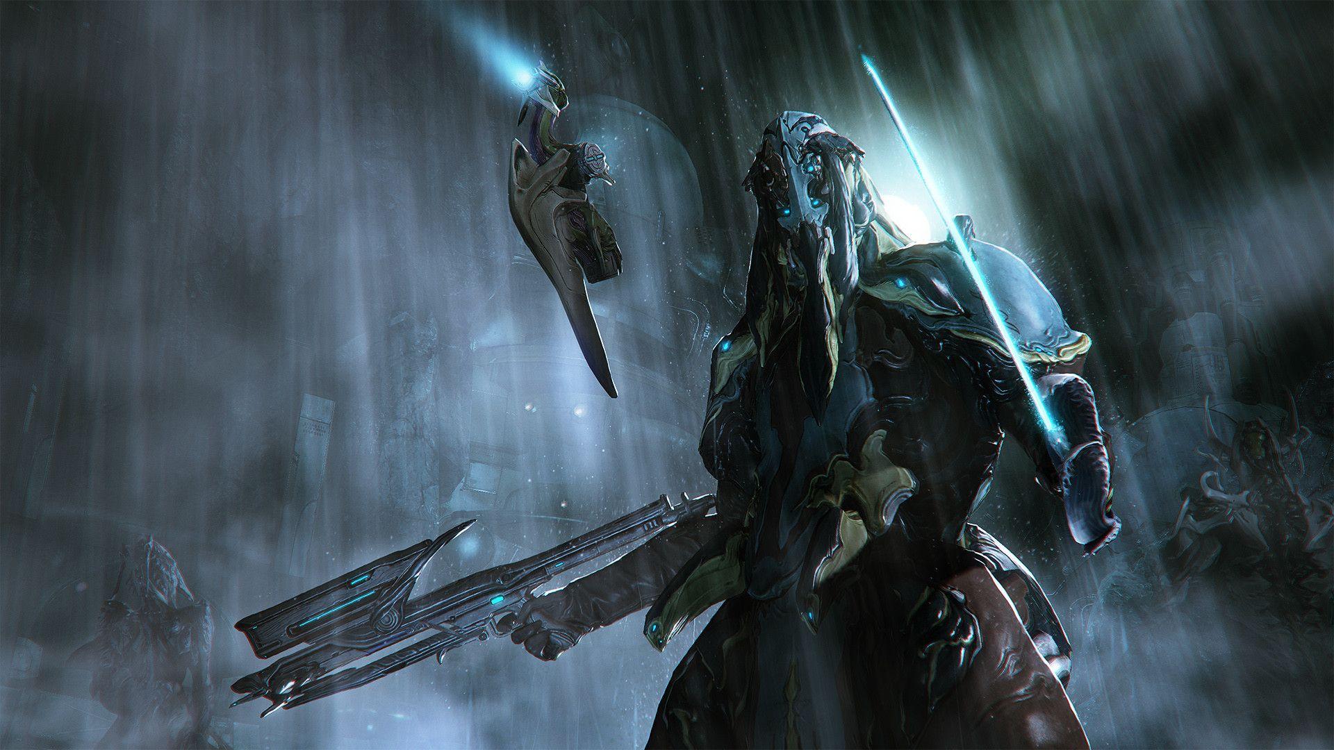 1920x1080 Warframe Lotus Wallpaper