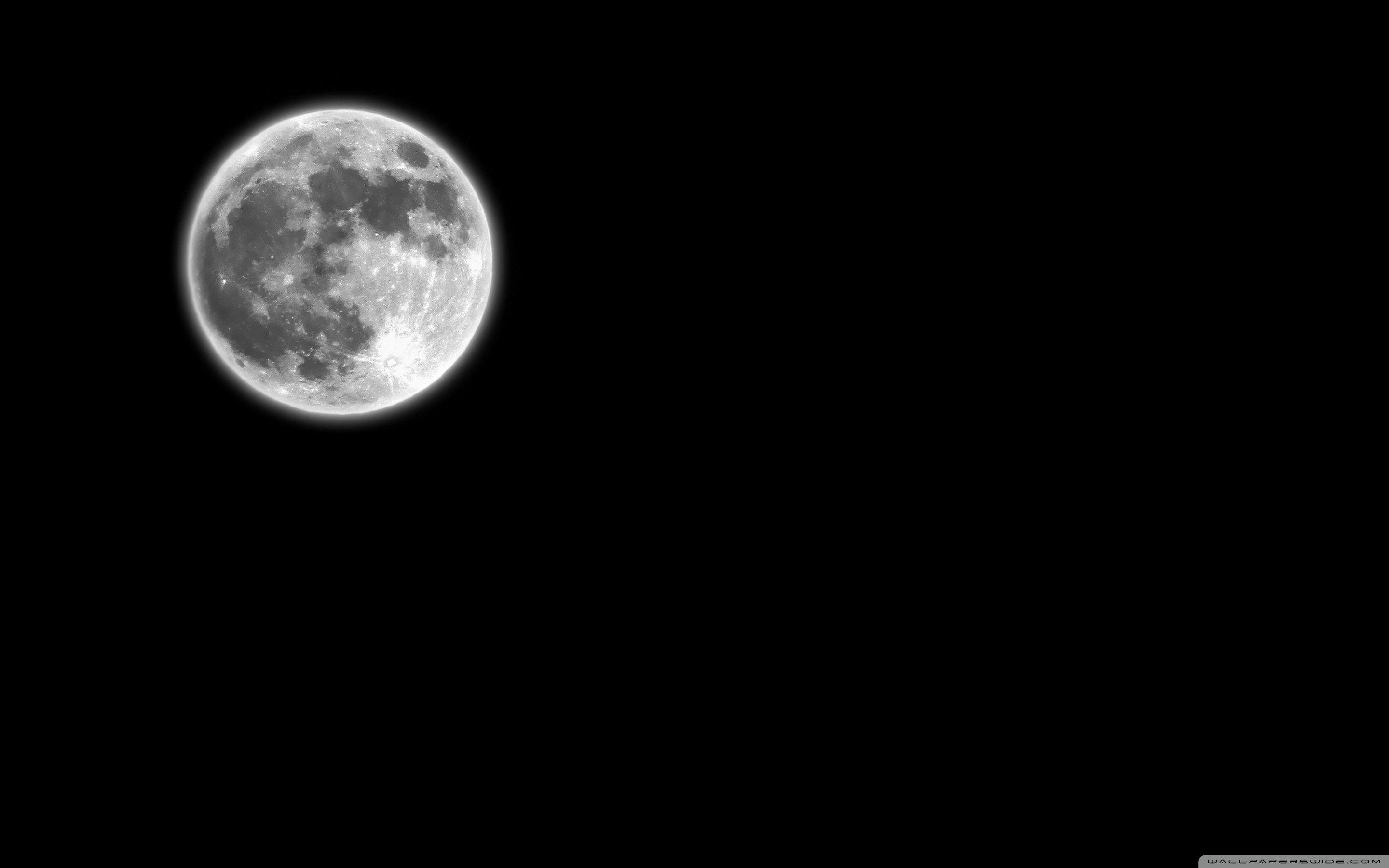 2880x1800 Black Moon Ultra HD Desktop Background Wallpaper for 4K UHD TV