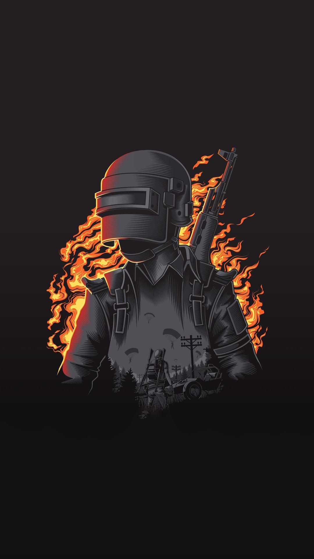 1080x1920 Pubg Illustration 4k Wallpaper 4k Phone