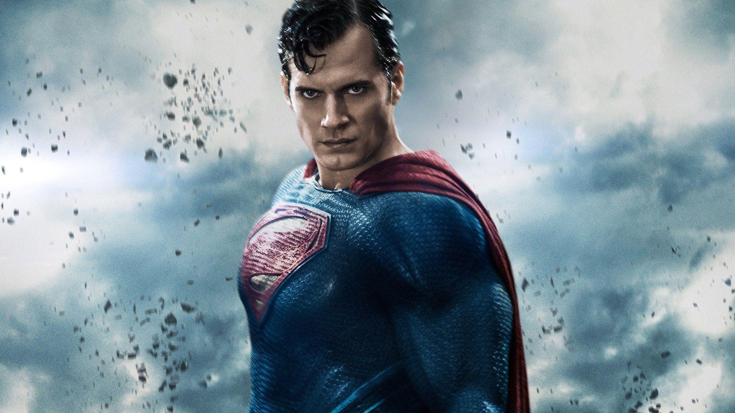 2560x1440 Henry Cavill In Batman Vs Superman Movie 1440P