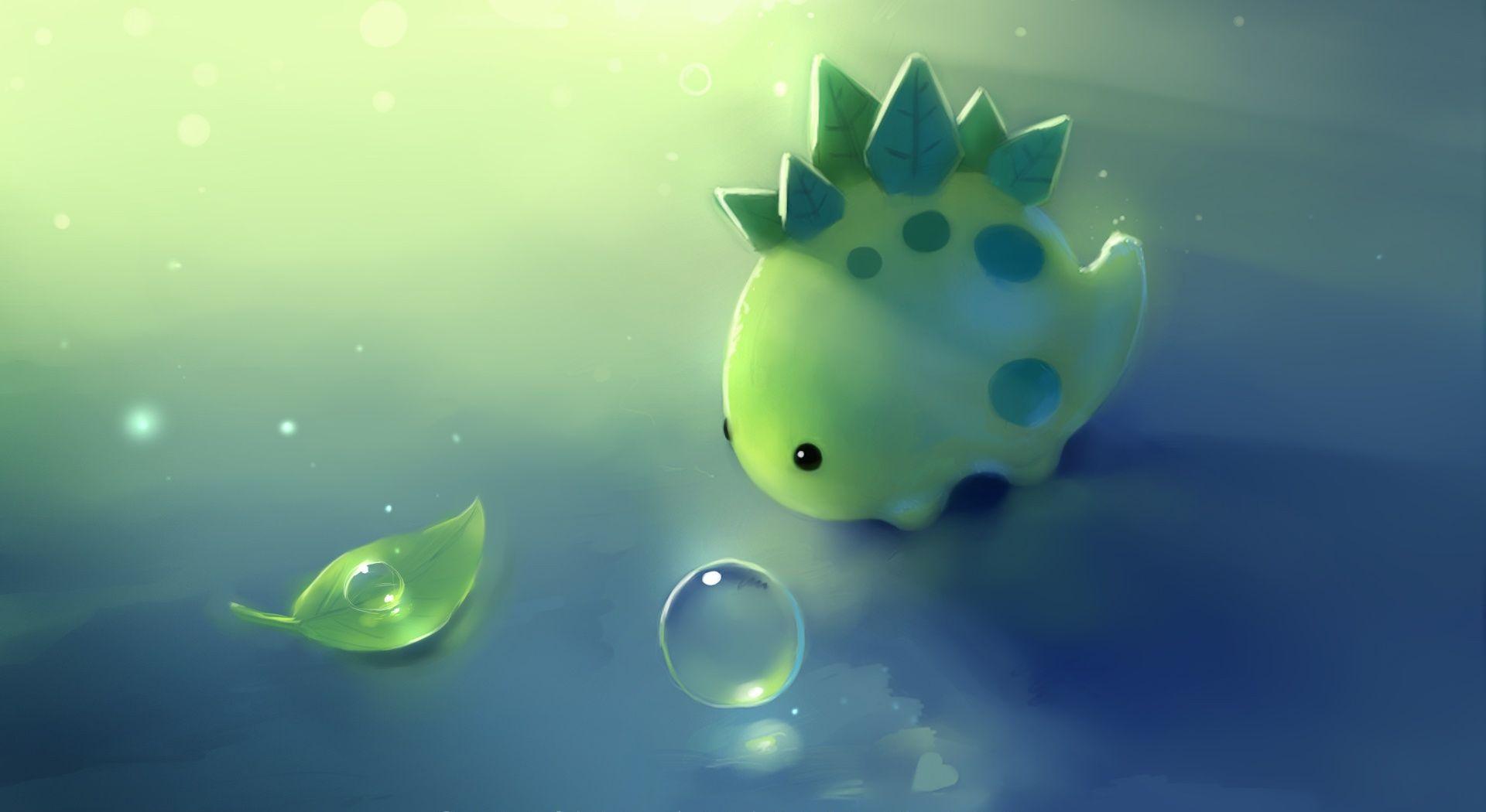 1920x1050 Cute Dinosaur Wallpaper