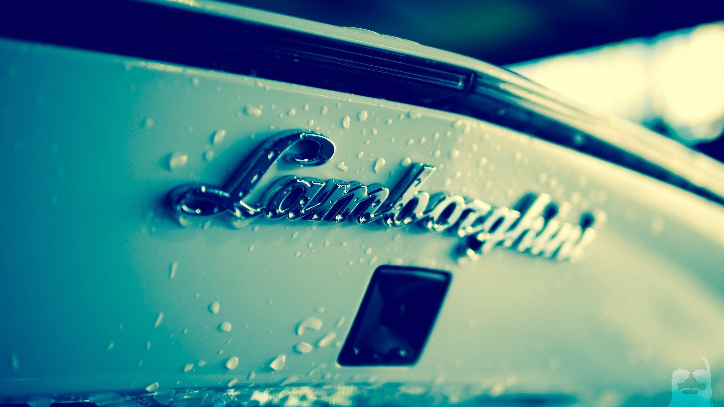 2400x1350 Cars Macro Logos Lamborghini Aventador Lp700 4 Wallpaper