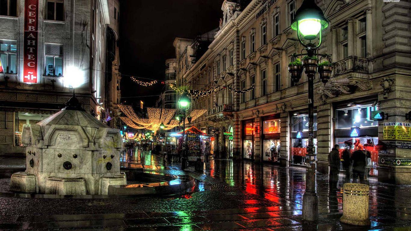 1366x768 City Streets 02 Wallpaper Street Wallpaper & Background Download