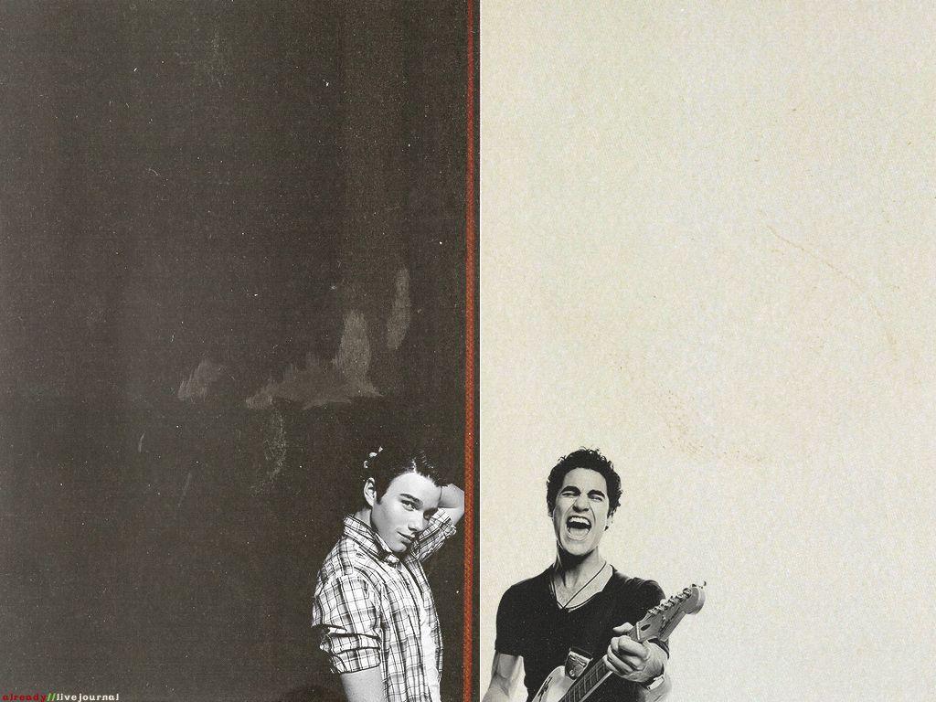 1024x768 Kurt and Blaine and Blaine wallpaper