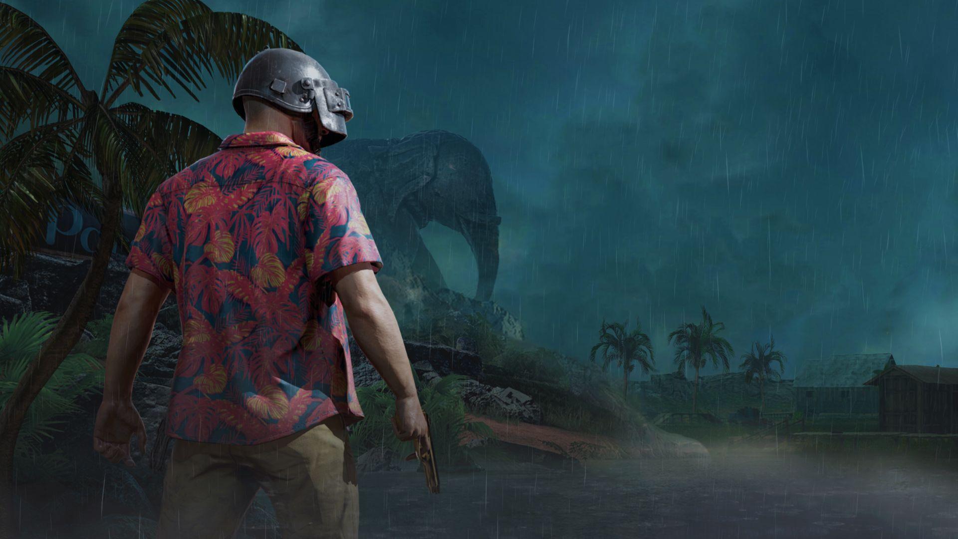 1920x1080 PUBG Character Wallpaper