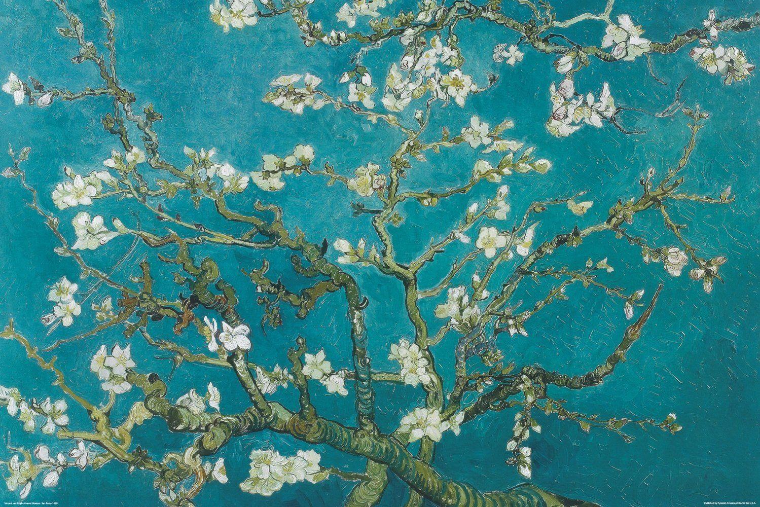 Van Gogh Almond Blossoms Wallpapers - Top Free Van Gogh Almond Blossoms  Backgrounds - WallpaperAccess