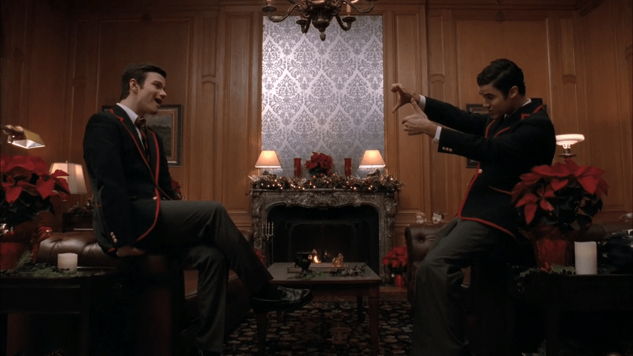 1280x720 Baby, It's Cold Outside. Glee TV Show