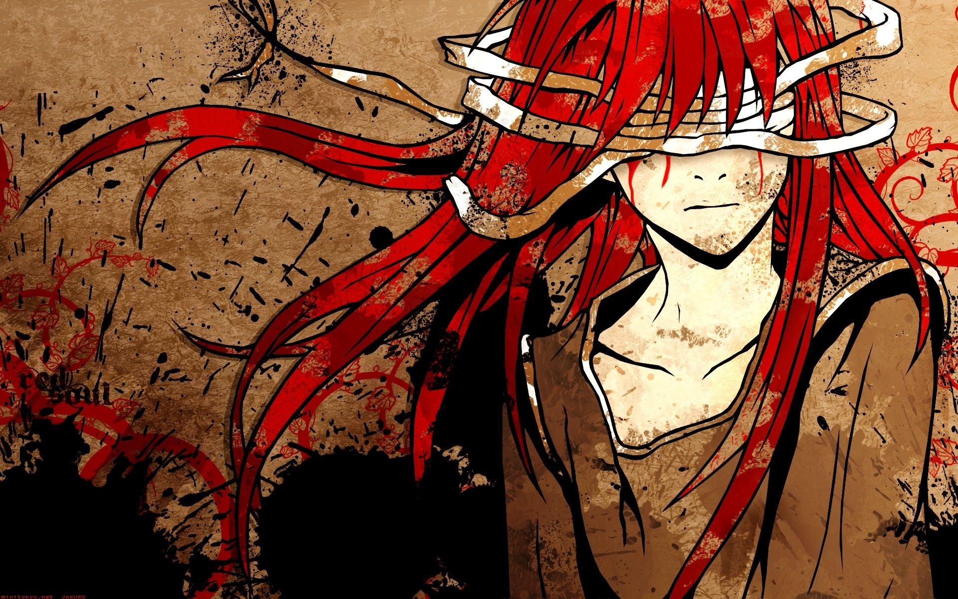 1920x1200 Red Hair Anime Girl Wallpaper, HD Anime 4K Wallpaper, Image