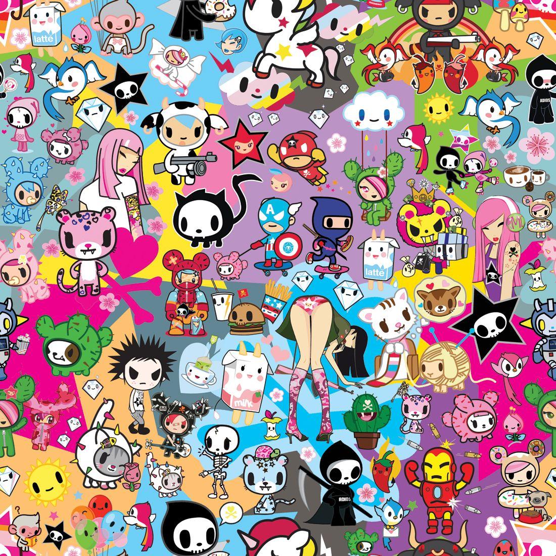 1100x1100 Tokidoki Wallpaper