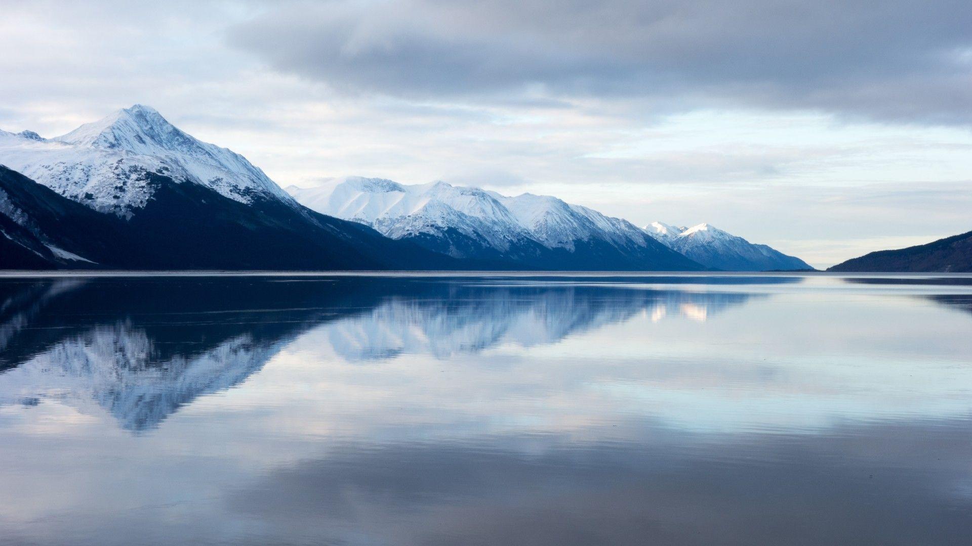 1920x1080 Snow Capped Mountains Laptop Full HD 1080P HD 4k