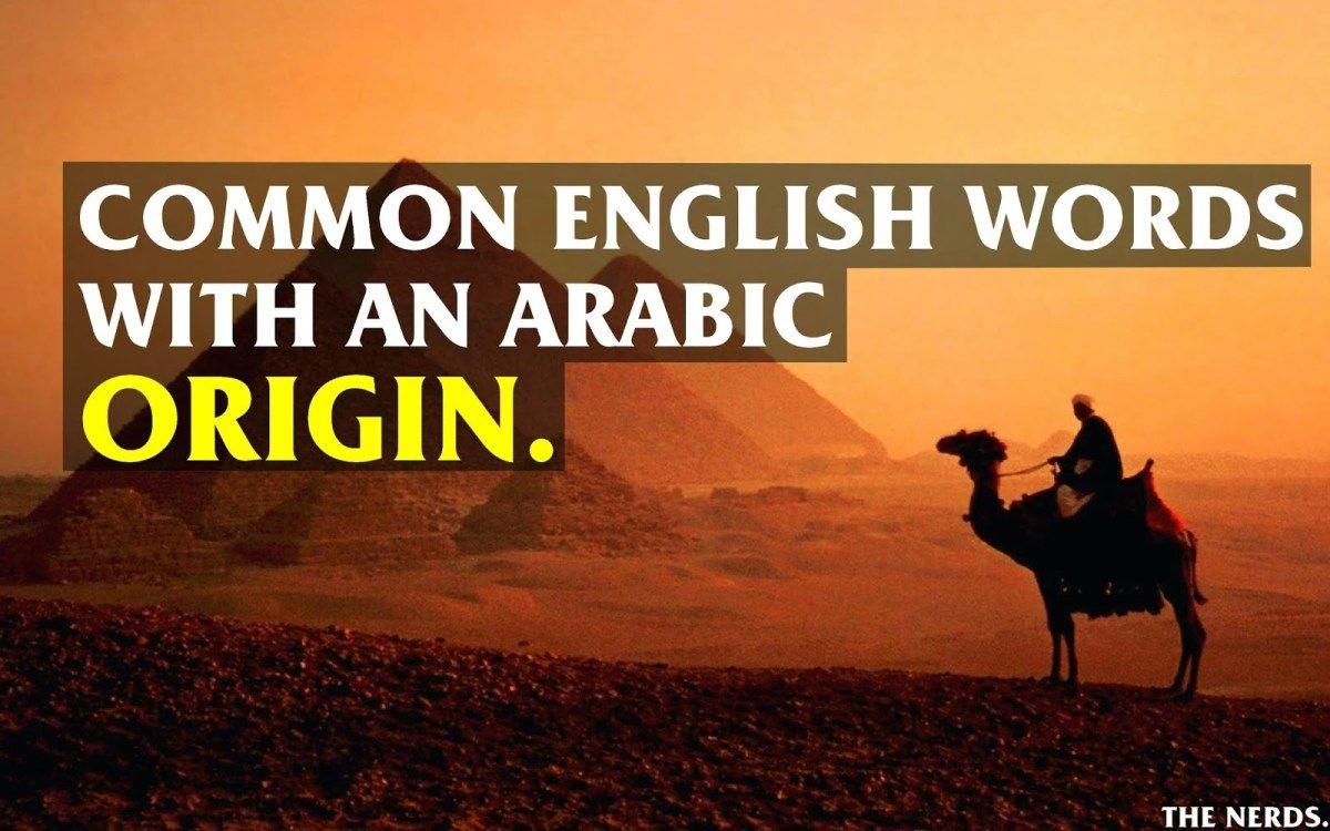 1200x750 English words you didn't know come from Arabic