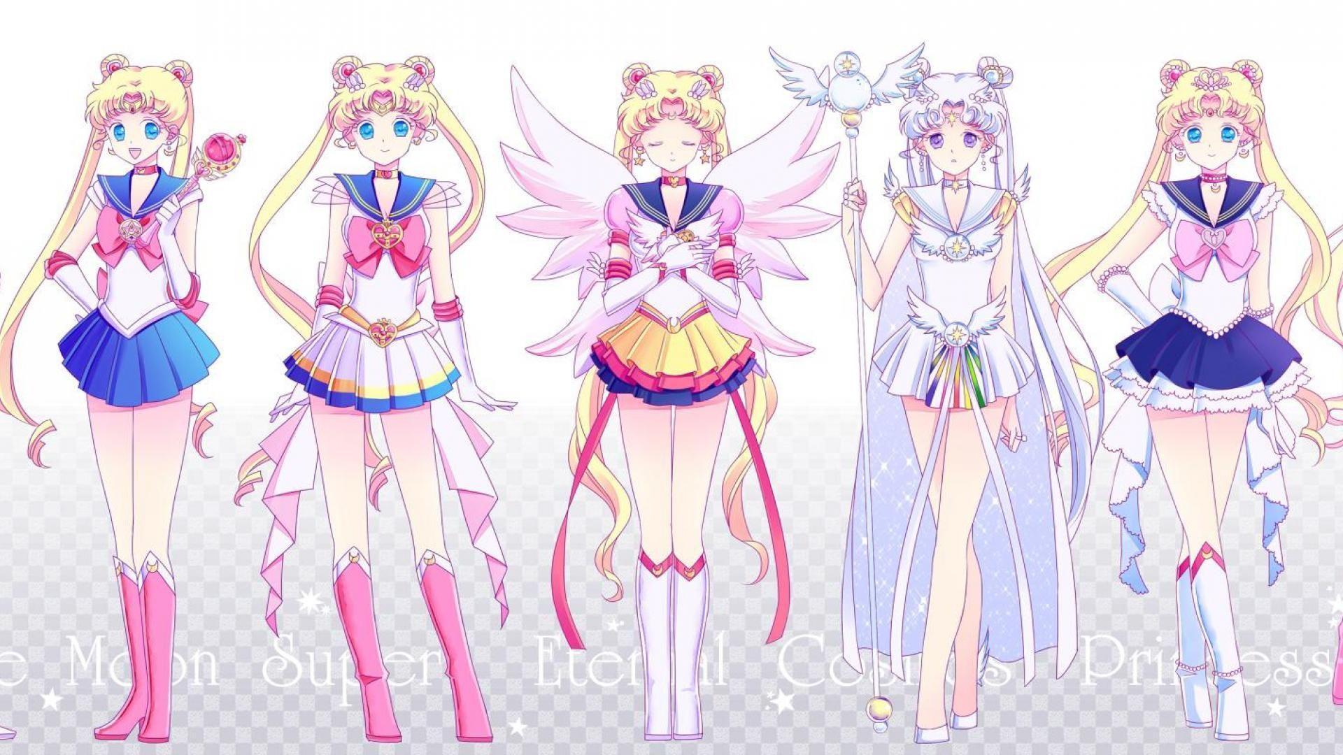 1920x1080 Sailor Moon Wallpaper Hình nền 1920 × 1080 Sailor Moon Wallpaper
