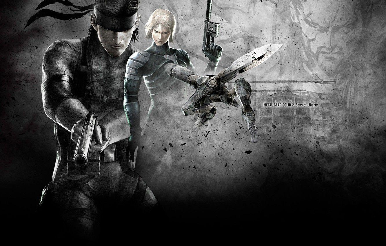 1332x850 Wallpaper wallpaper, Solid Snake, Raiden, Metal Gear Solid 2: Sons