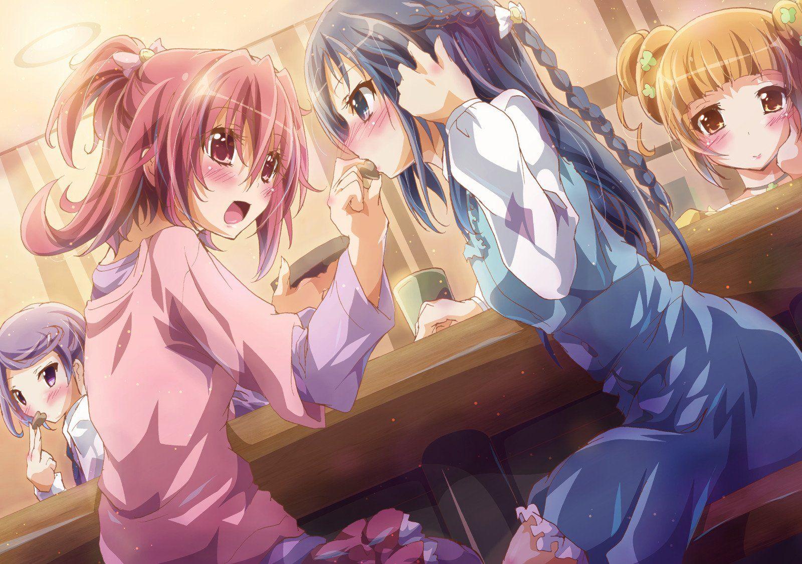 1600x1125 anime, Anime girls, Precure, Aida Mana, Hishikawa Rikka, Kenzaki