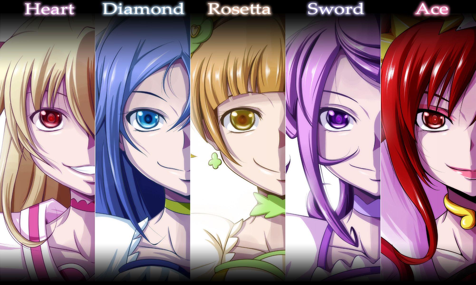 2002x1200 Glitter Force Wallpaper